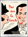 Affiche Pas sur la bouche
